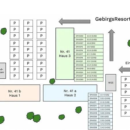 Apartman Gebirgsresort